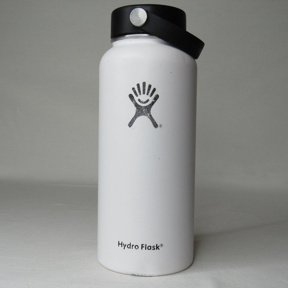 Hydro Flask White 32oz Insulated Water Bottle